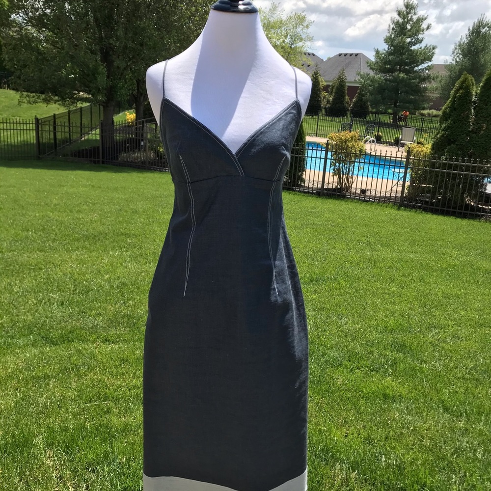 Nicole Miller denim sundress